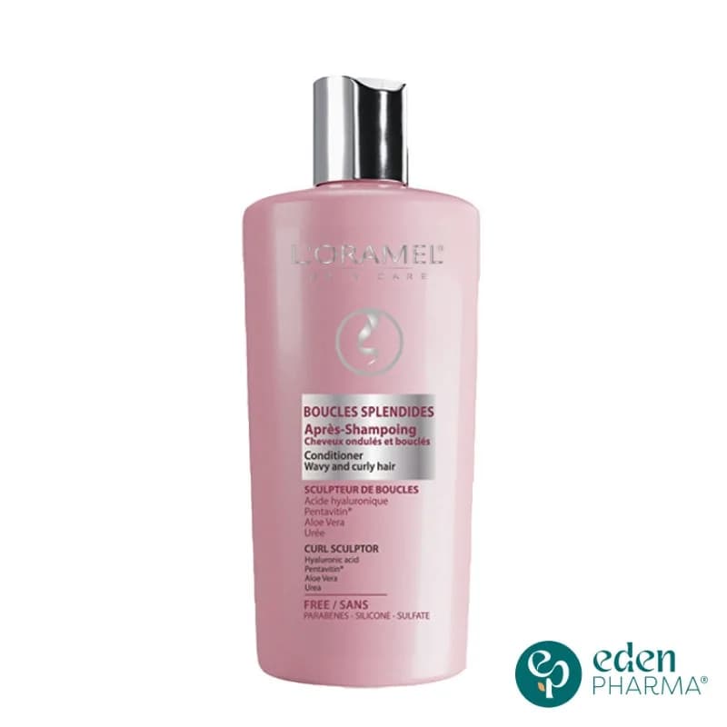L'Oramel Boucles Splendides Après-Shampoing pour Cheveux Ondulés et Bouclés 300 ml