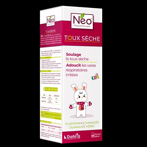 Neo Toux Seche Sirop Kids 125 ml