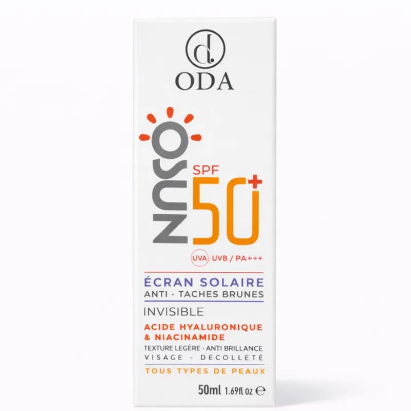 Oda Osun Ecran Solaire Invisible Anti Taches SPF50+ 50 ml