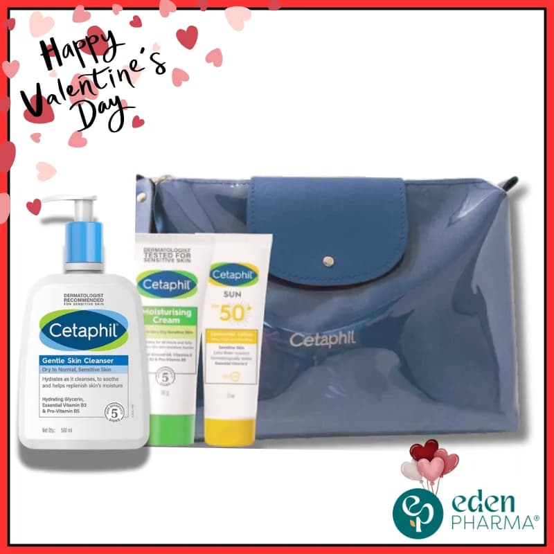 Cetaphil Trousse Liposomal Lotion 50 ml + Crème Hydratante 50 ml + Lotion Nettoyante 500 ml (-50%)