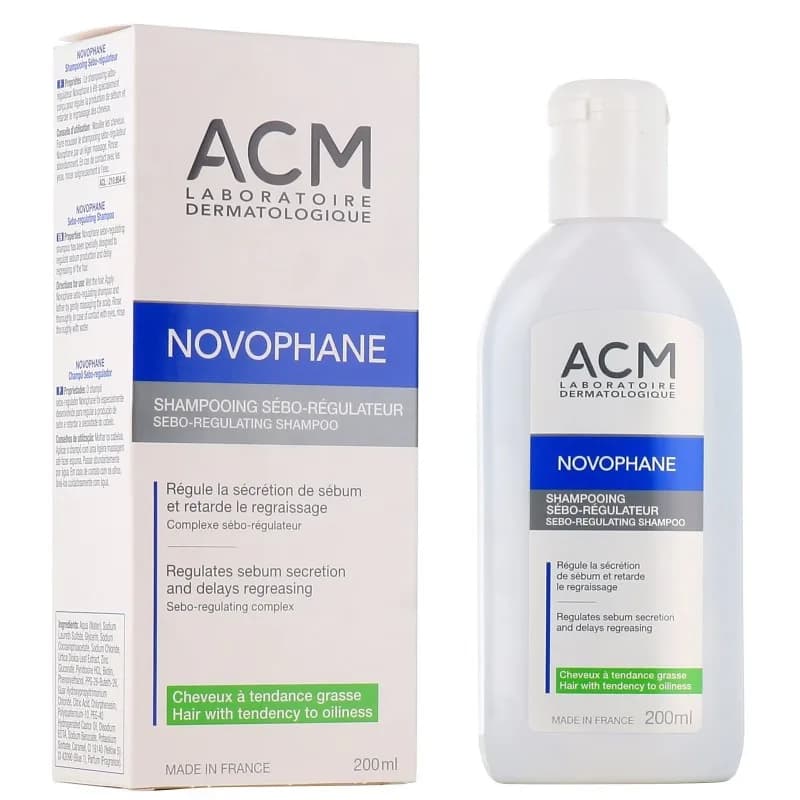 Acm Novophane Shampooing Seboregulateur 200 ml