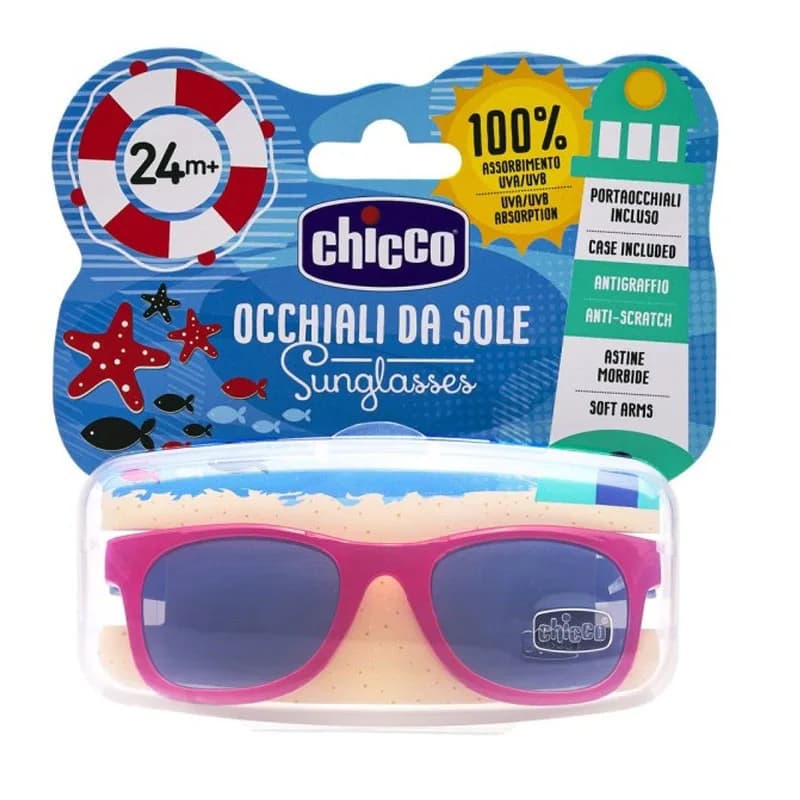 Chicco Lunettes de Soleil Garcon Rouge 24 m+