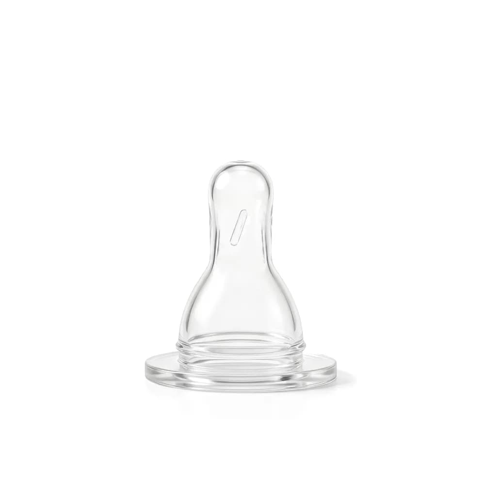 Baby Pur Tetine Silicone Standard 2eme Age Ref 72061