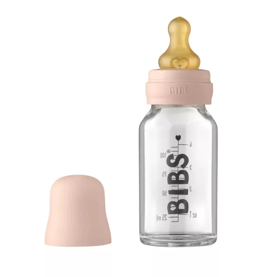Bibs Biberon en Verre Blush Set Complet 0 m+ 110 ml