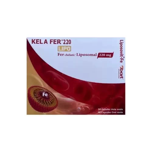 Xen Kela Fer 220 mg Lipo Boite de 30