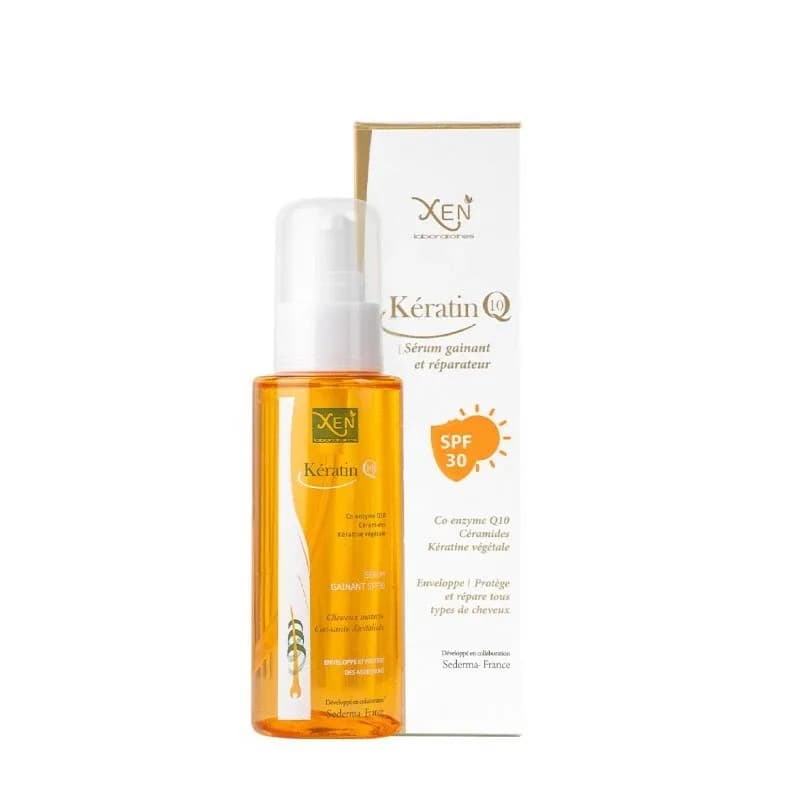 Xen Keratin Q10 Serum Gainant SPF30 60 g + 40 g Gratuit