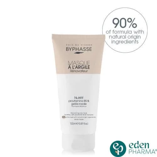 Byphasse Masque a L’Argile Renovateur Tous Types de Peaux 150 ml