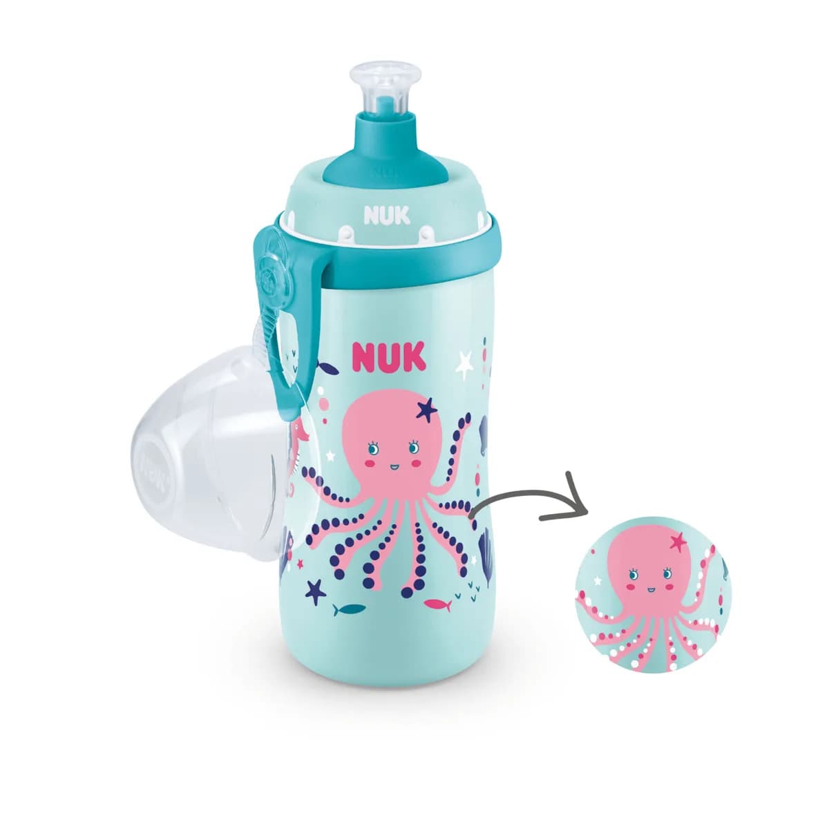 Nuk Cup Junior 18 m+ Changes Colour 300 ml
