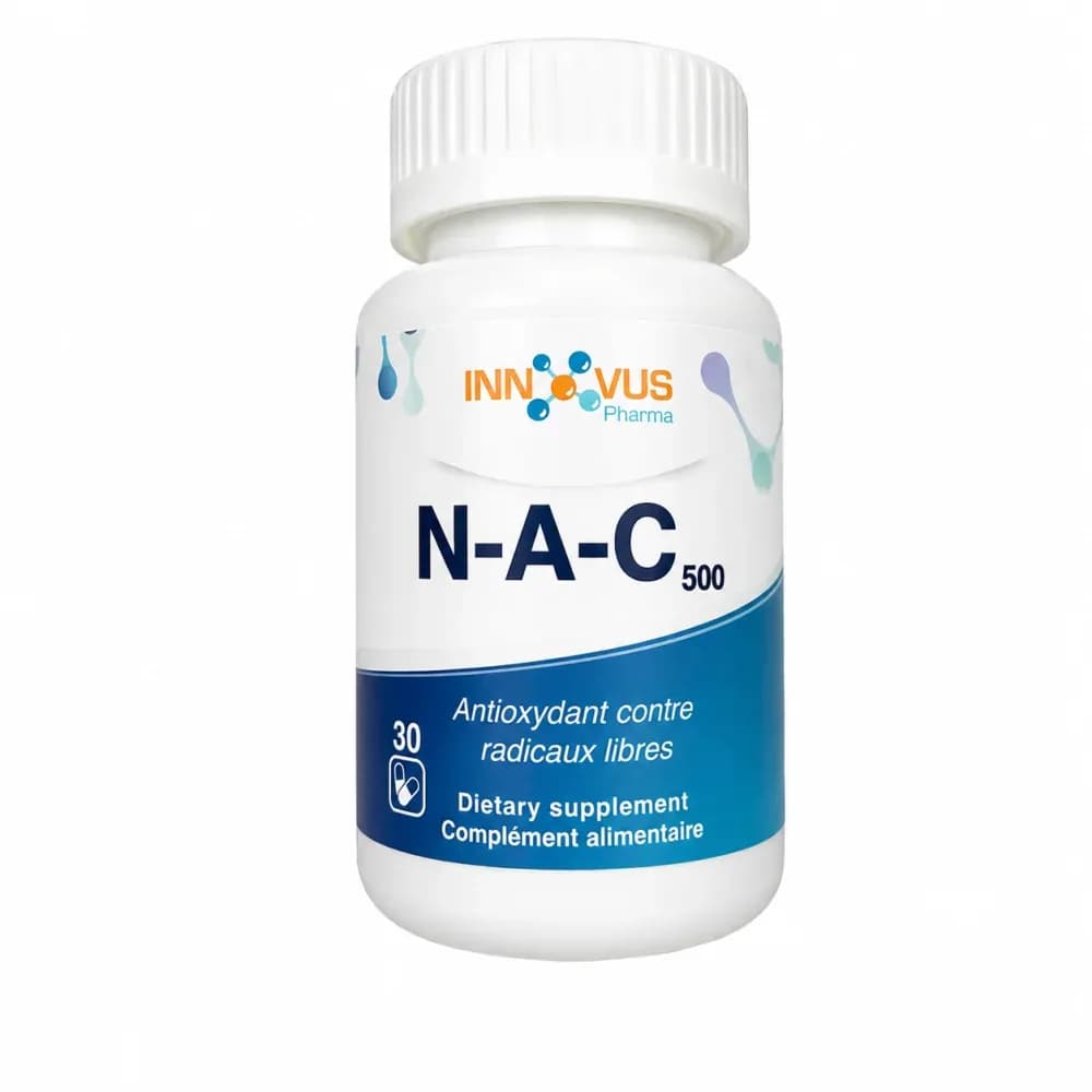 INNOVUS PHARMA NAC 500 30 GELULES