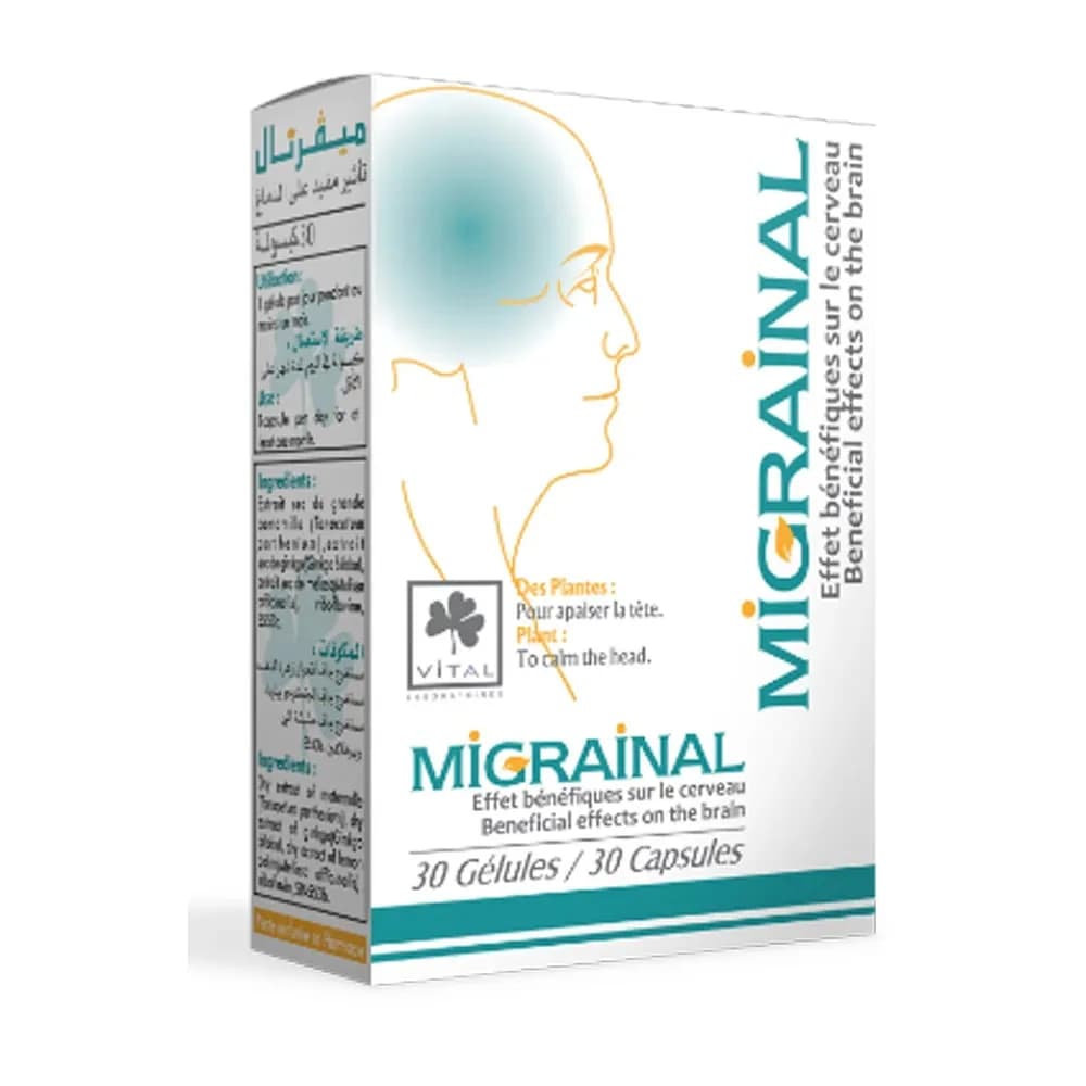 Vital Migrainal 30 Gelules