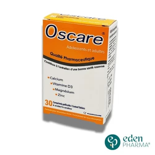 Oscare Adolescent et Adulte Boite de 30 Comprimés
