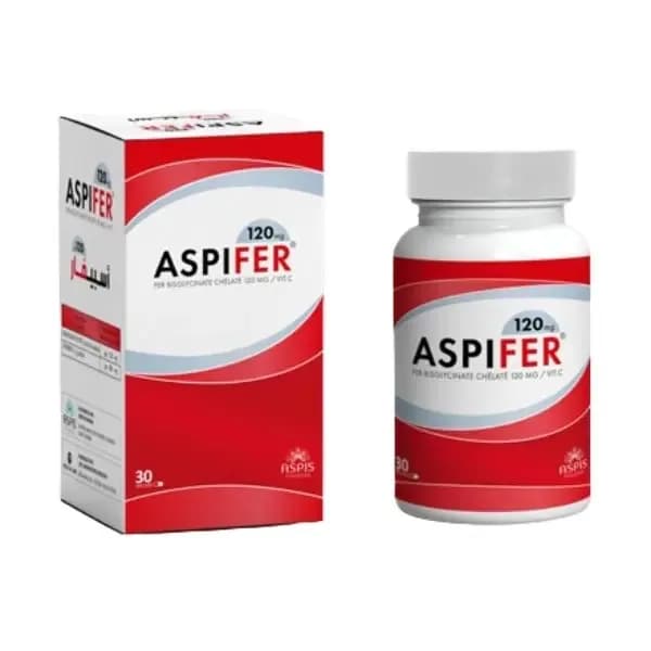 Aspifer 120 mg Bt 30 Gellules