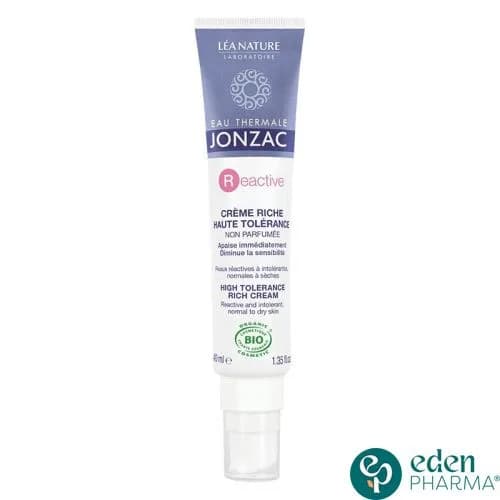 Jonzac Reactive Creme Riche Haute Tolerance 40 ml