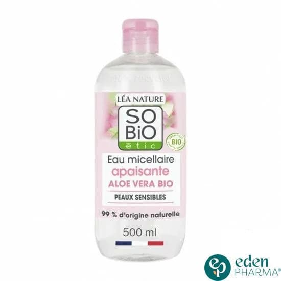 So Bio Etic Eau Micellaire Apaisante Aloe Vera & Rose 500 ml