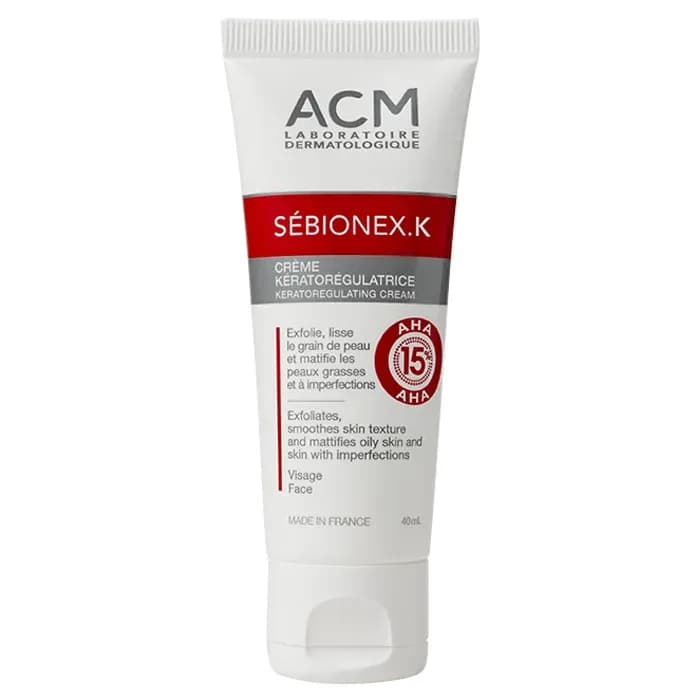 Acm Sebionex.k Creme Keratoregulatrice 40 ml