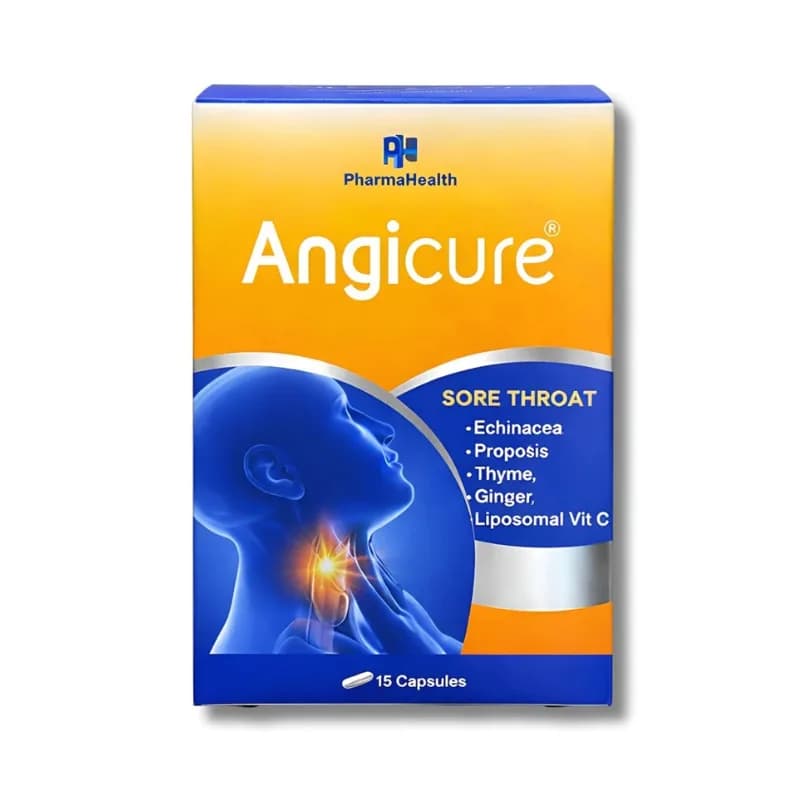 PHARMAHEALTH ANGICURE MAUX DE GORGE 15 GELULES