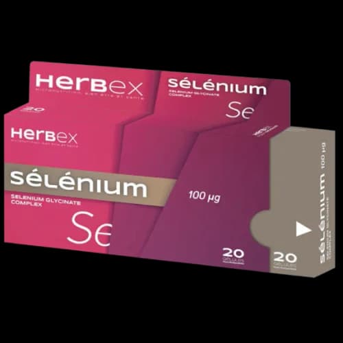 Herbex Selenium 100 Ug 20 Gelules
