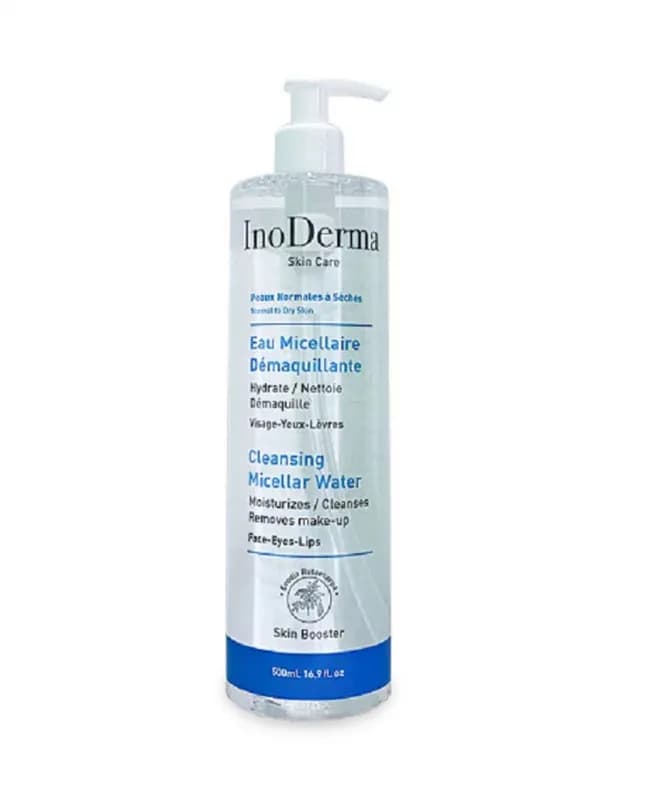 Inoderma Eau Micellaire Peaux Normal-Seche 500 ml