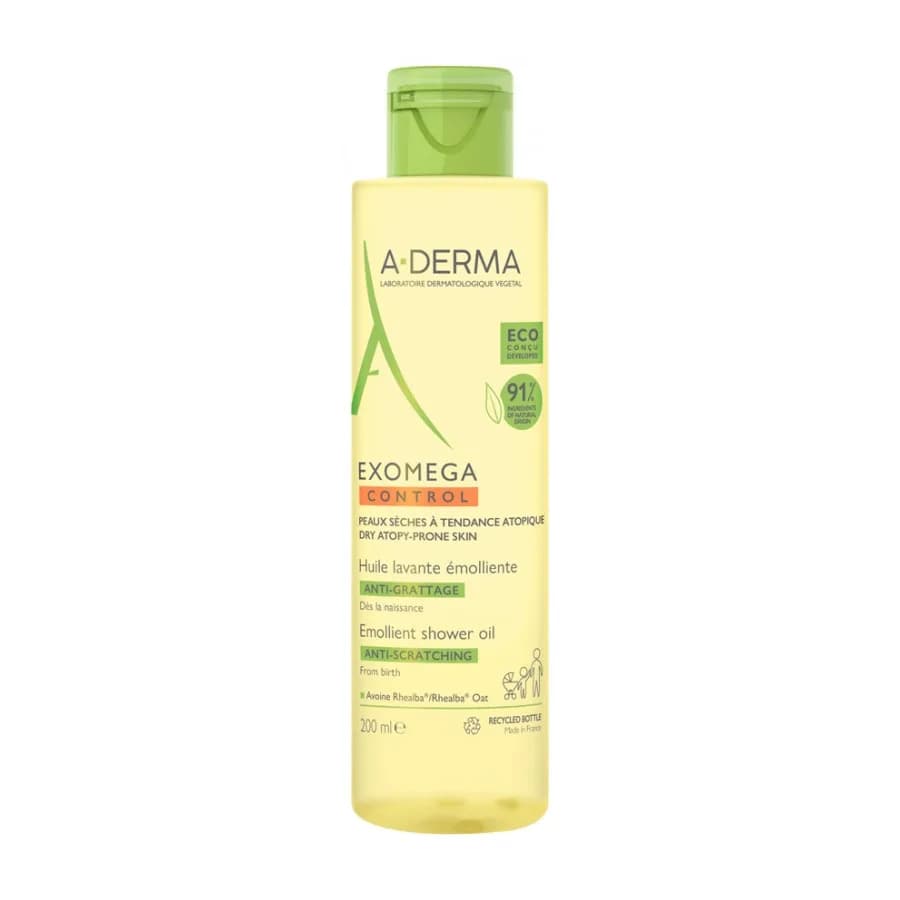 A-Derma Exomega Control Huile Lavante Emolliente 200 ml