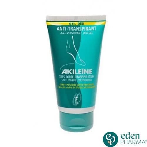 Akileine Gel-Deo Pieds Anti Transpirant 75ml