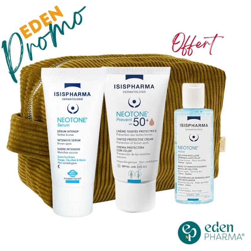 Isispharma Trousse Neotone Serum + Ecran Spot Prevent Teinte + Eau Micellaire Gratuit