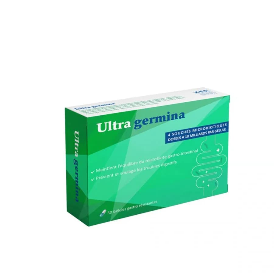 Xen Ultra Germina 4 Souches Microbiotiques 30 Gélules