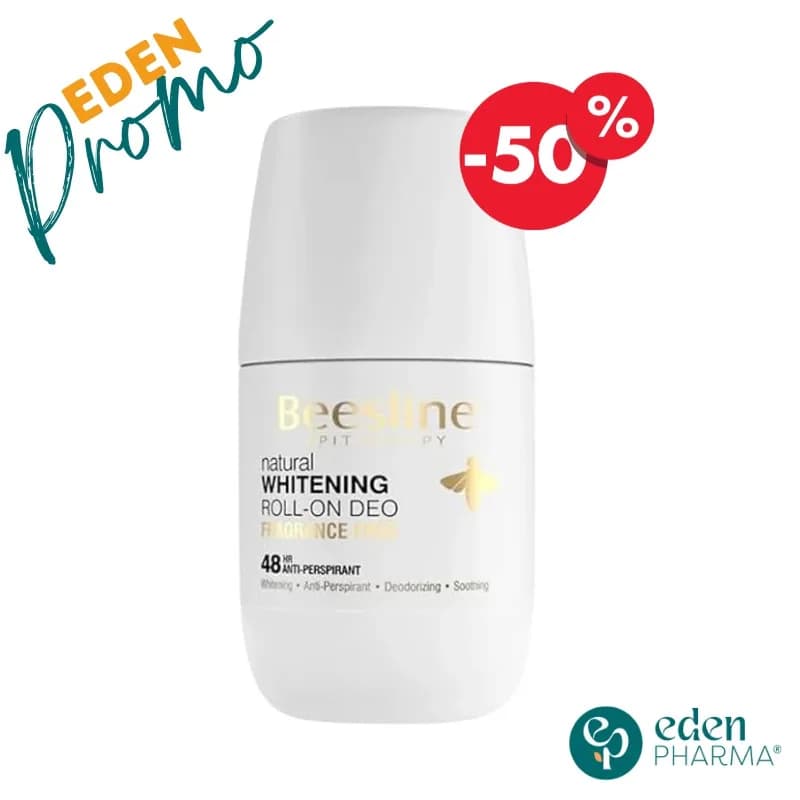 Beesline Deo Eclaircissant sans Parfum 4 en 1 50 ml -50%
