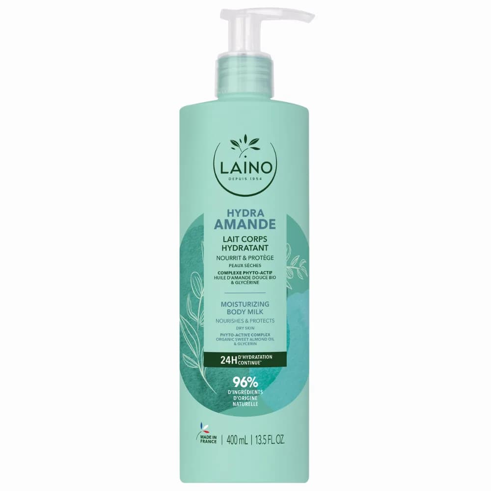 Laino Lait Corps Hydratant Amande Douce 400 ml