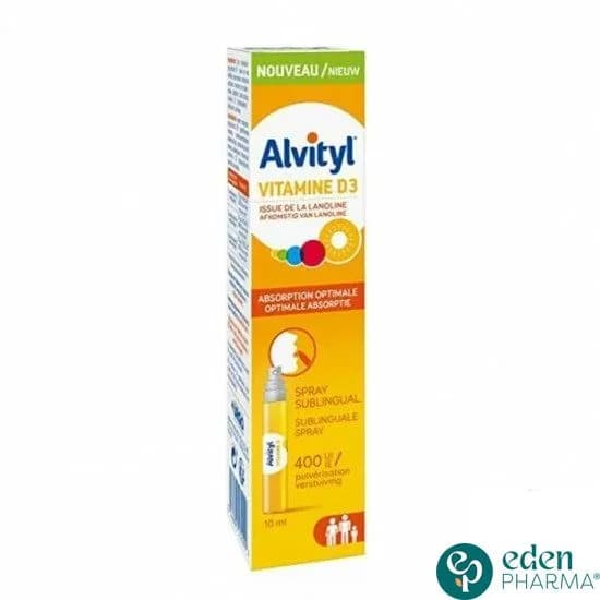 Alvityl Vitamine D3 Spray Sublingual 10 ml