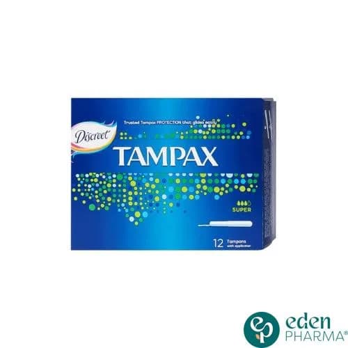 Tampax Tampons Super 12 Pieces