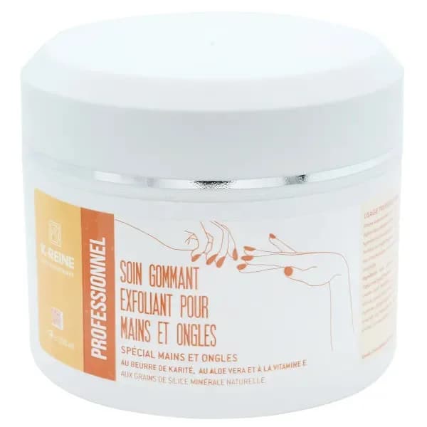 K-Reine Soin Gommant Exfoliant pour Mains et Ongles 250 ml