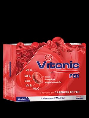 Vital Vitonic Fer 30 Gelules