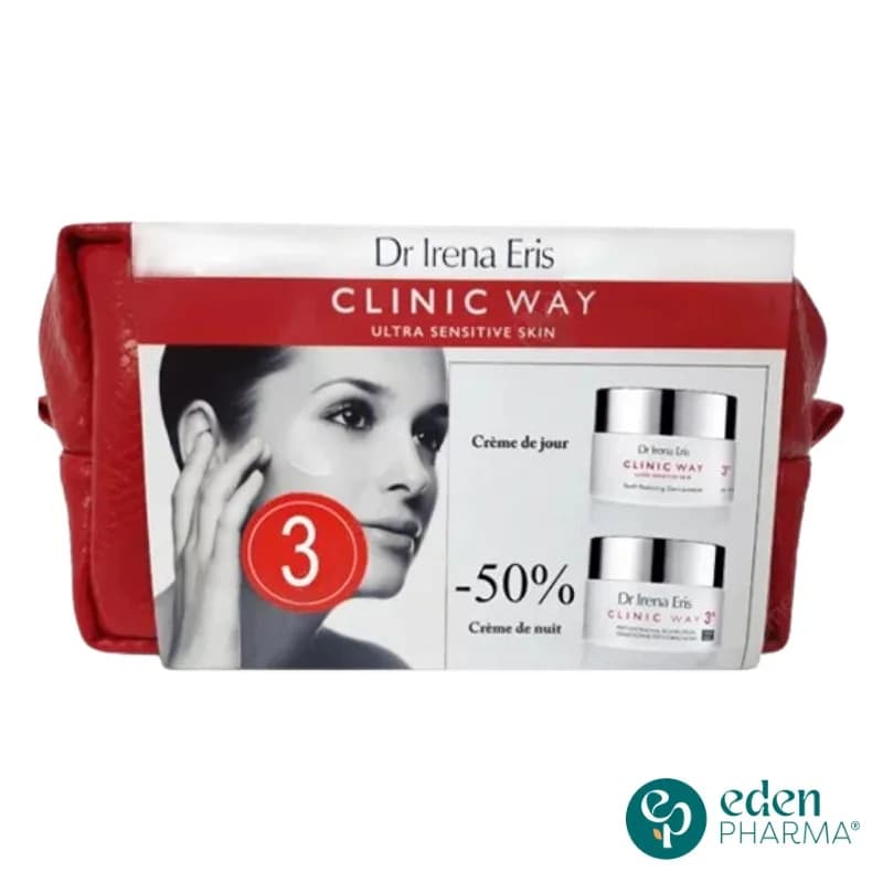 Clinic Way Trousse N°3 -50% sur la Creme de Nuit