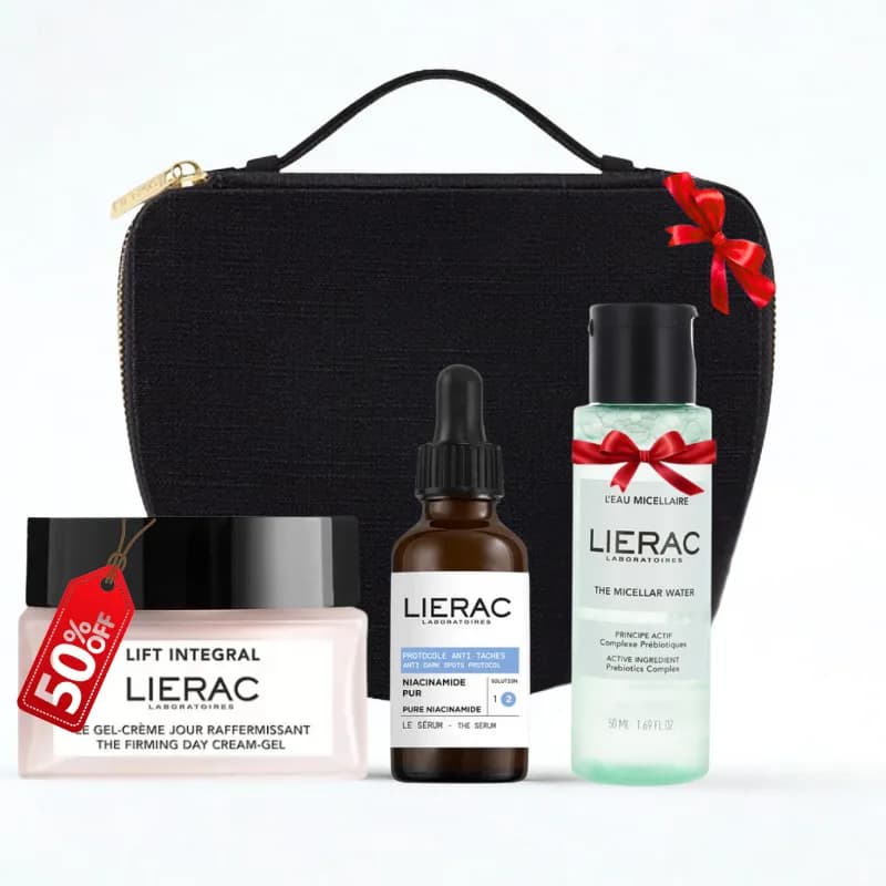 Lierac Coffret Serum Anti Taches 30ml+lift Integral le Gel Creme 50 ml (-50%)+eau Micellaire 50 ml (Offert)