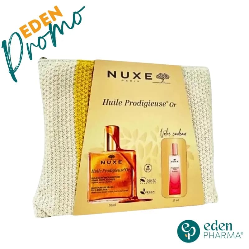 Nuxe Trousse Huile Prodigieuse Or 50 ml + Prodigieux Floral 15 ml (Offert) Ref 0049