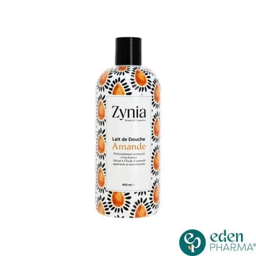 Zynia Lait de Douche Amande 400 ml