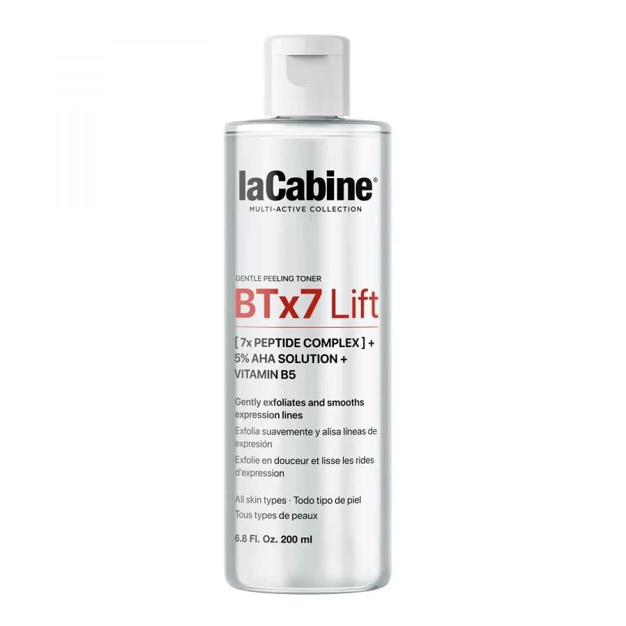 La Cabine Tonique Peeling Quotidien aux Ahas et 7 Peptides Btx7 200 ml