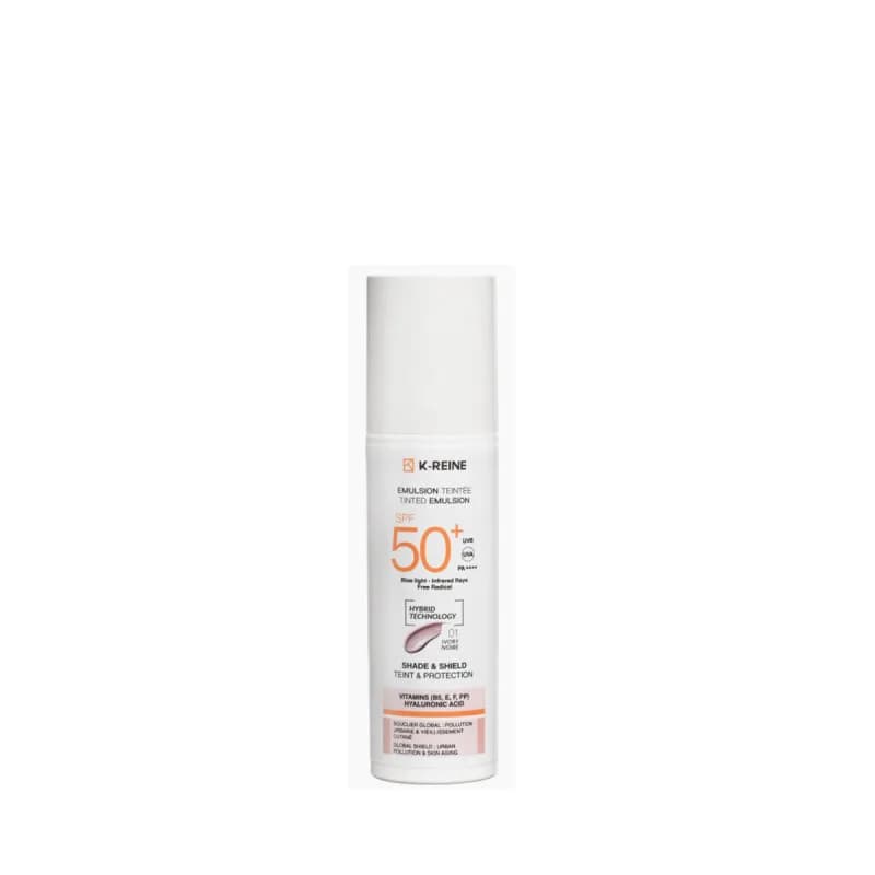 K-Reine Emulsion Solaire Teinté Ivory 01 50 ml