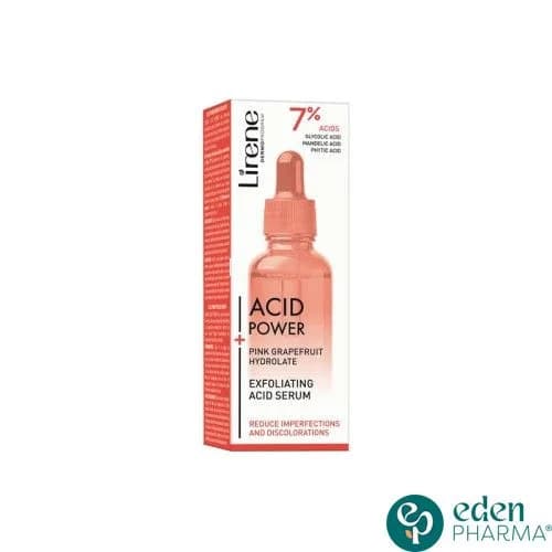 Lirene Acide Power Serum Exfoliant a L'Hydrolat de Pamplemousse 30 ml