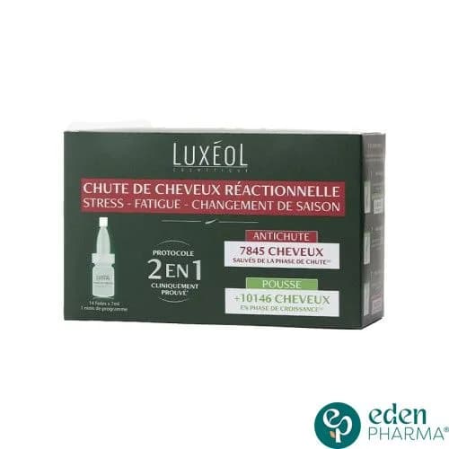 Luxeol Chute de Cheveux Reactionnelle 2en1 147 ml
