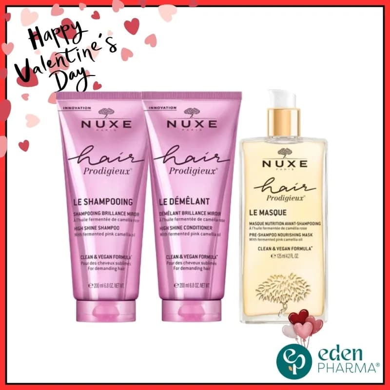 Nuxe Hair Routine Complete Brillance Miroir