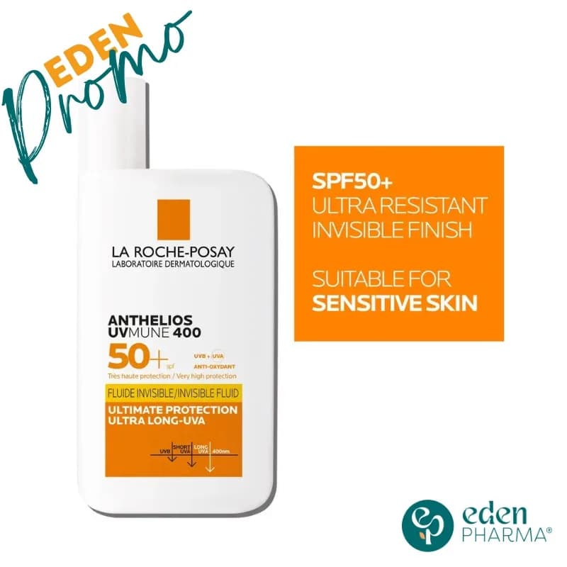 La Roche-Posay Anthelios Uvmune 400 Fluid Invisible SPF50 50 ml