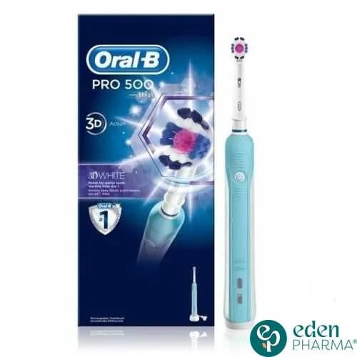 Oral-B Brosse a Dent Electrique Pro 500 3d White D16.513.u