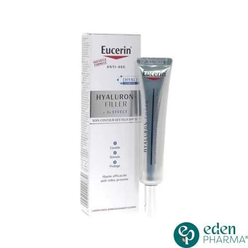 Eucerin Hyaluron Filler 3 Effect Soin Contour des Yeux 15 ml
