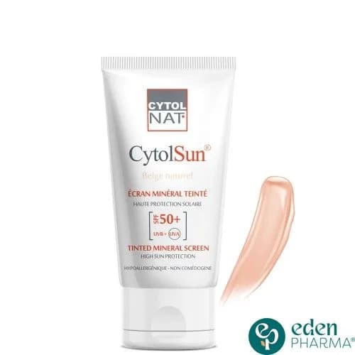 Cytolnat Cytolsun Ecran SPF50+ Teinte Beige Naturel 50 ml