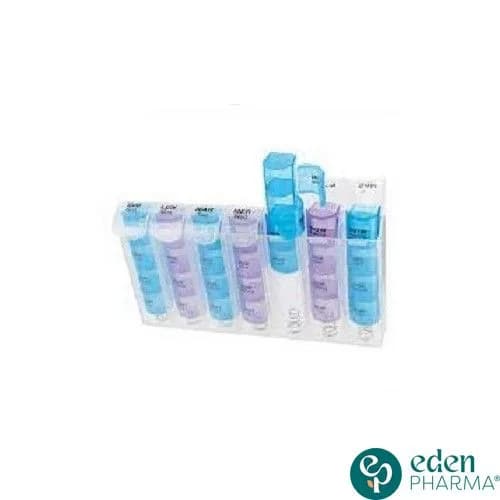 Anycare Pilulier Hebdomadaire 7 Jours * 4 Cases Transparent