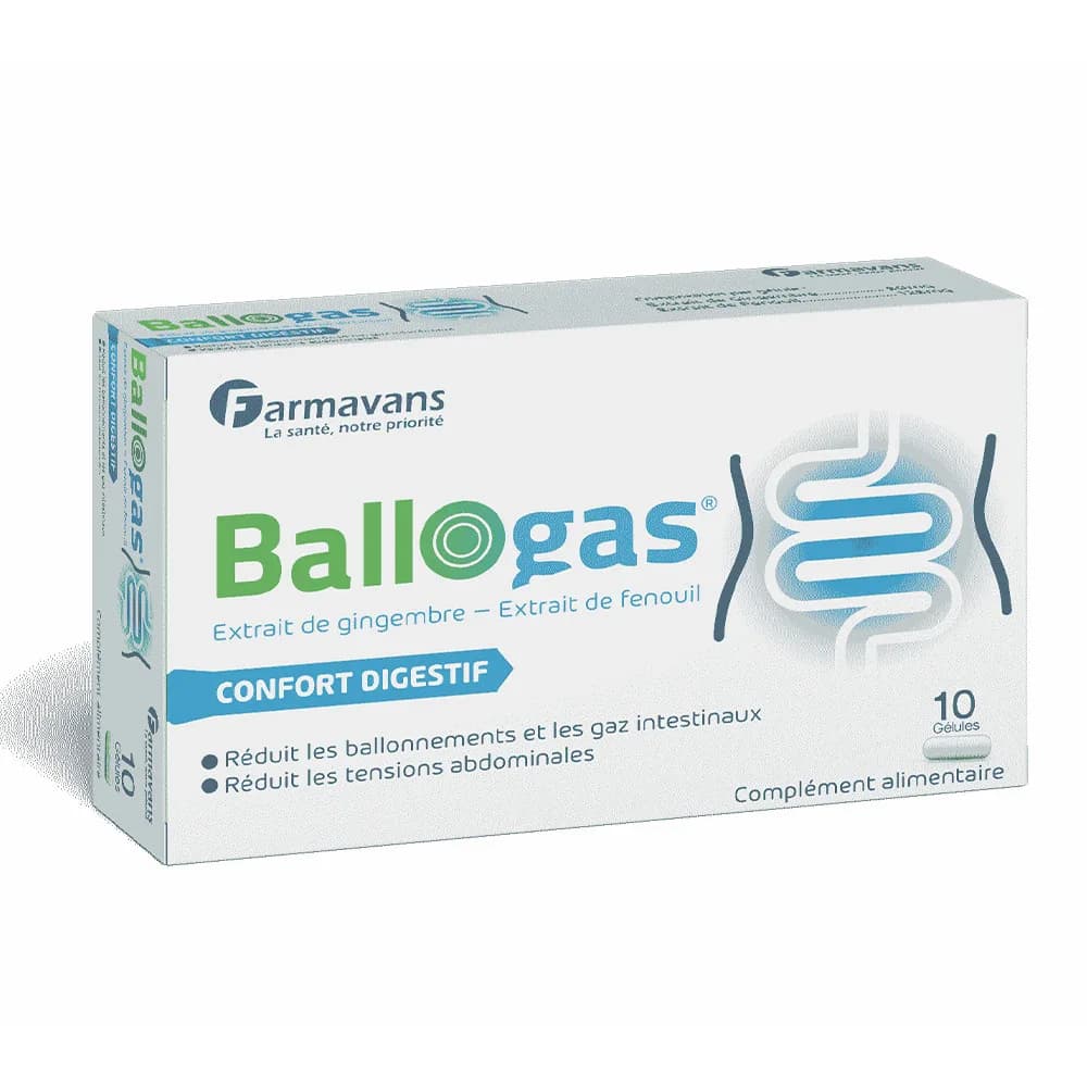 Farmavans Ballogas 10 Gelules