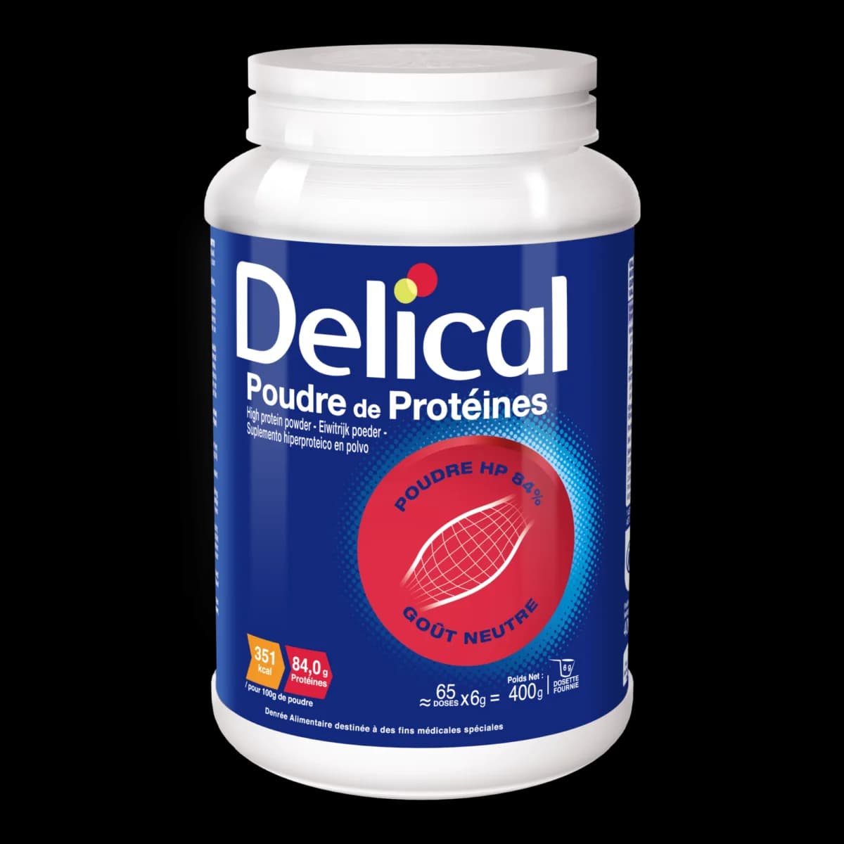 Delical Poudre de Protéines 400 g