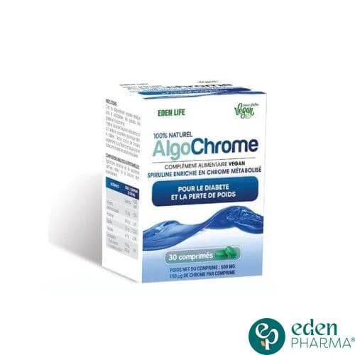 Eden Life Algo Chrome 30 Comprimes