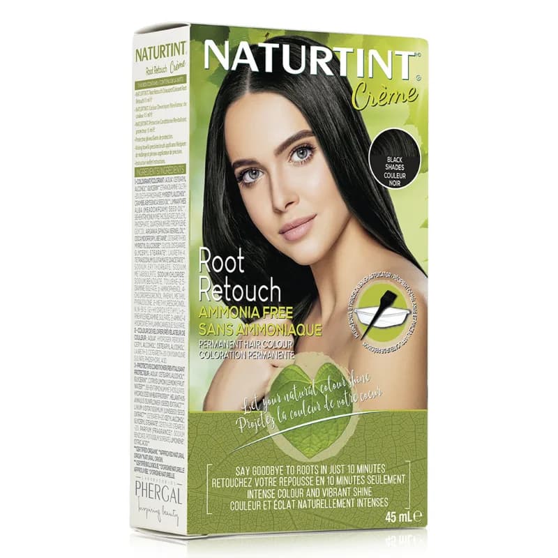 Naturtint Creme Retouche Racines 1n Noir 45 ml